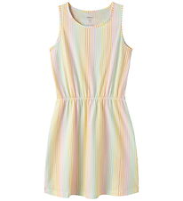 Name It Kjole - NkfVigga - Bright White/Cool Stripes