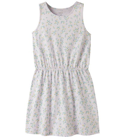 Name It Kjole - NfkVigga - Lavender Fog/Little Flower