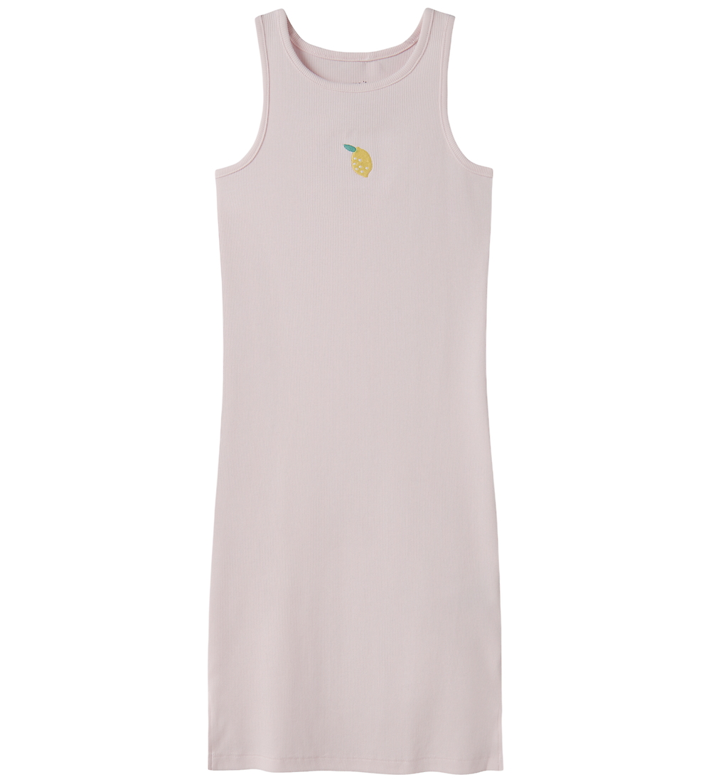 Name It Kleid - Rib - NkfVivemma - Cradle Pink/Lemon - Name It - 12 Jahre (152) - Kleider