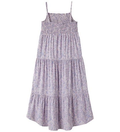 Name It Kjole - NkfVinaya - Lavender Fog/Paisley Flowers