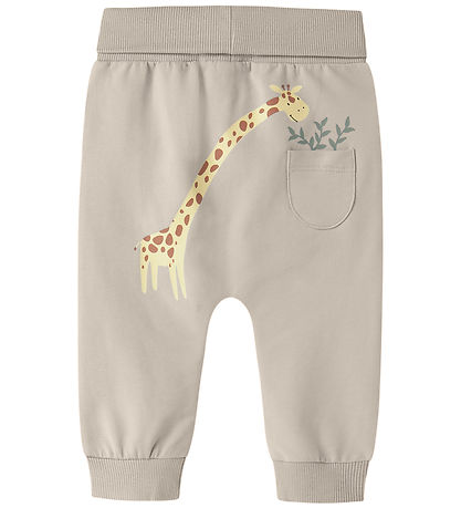 Name It Sweatpants - NbmHall - Chateau Gray