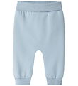 Name It Sweatpants - NbmHall - Blue Joint w. Giraffe