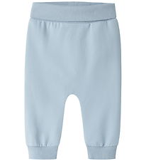 Name It Sweatpants - NbmHall - Blue Fog m. Giraf