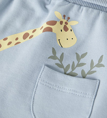 Name It Sweatpants - NbmHall - Blue Fog