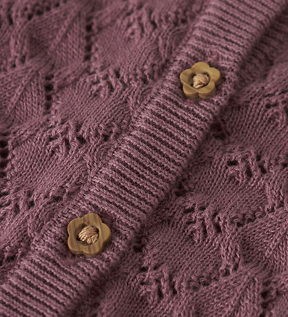 Name It Cardigan - Strik - NbfHarriet - Mesa Rose