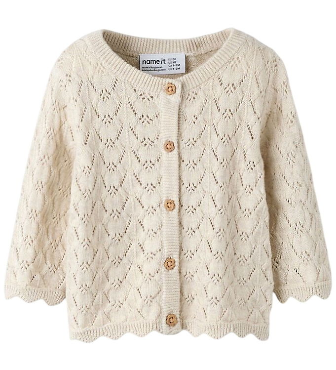 Name It Cardigan - Strik - NbfHarriet - Peyote Melange
