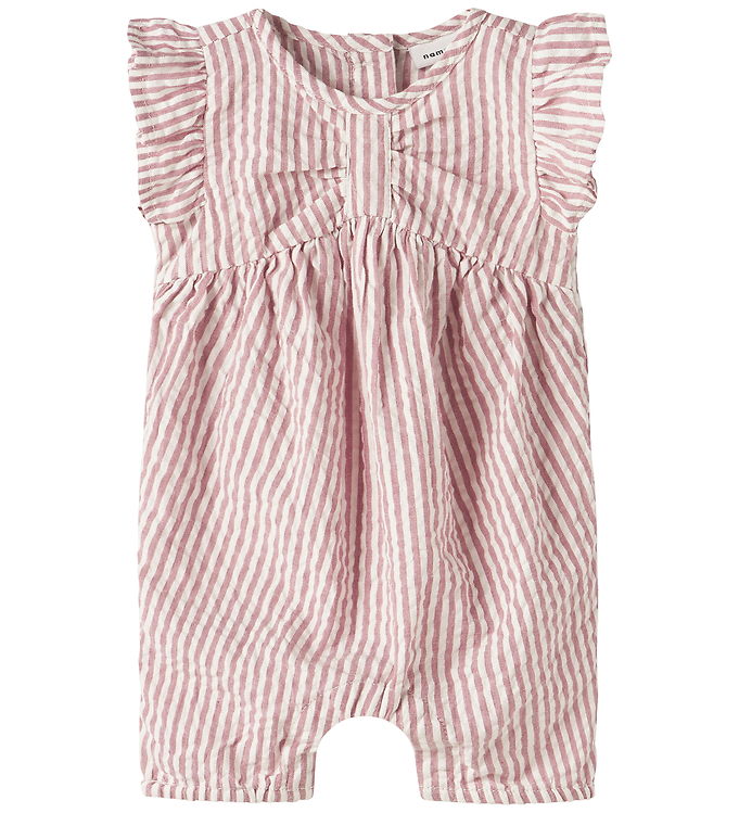 Name It NbfHipe - Sommerdragt - Hvid/Pink - Name It NbfHipe - Sommerdragt - Hvid/Pink - 56