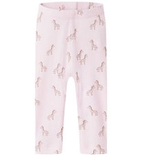Name It Leggings - Rib - Bomuld/Modal - NbfHalena - Cradle Pink