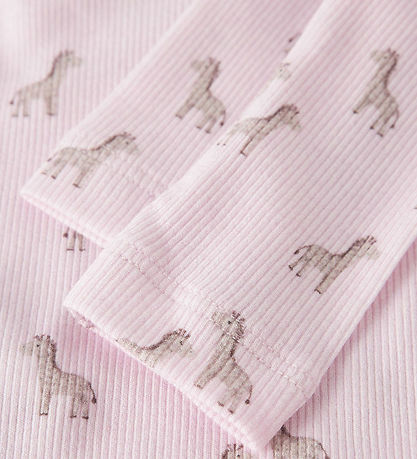 Name It Leggings - Rib - Bomuld/Modal - NbfHalena - Cradle Pink