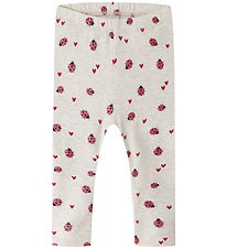 Name It Leggings - Bomuld/Modal - NbfHaline - Peyote Melange m. 