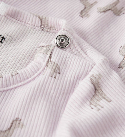 Name It Body l/æ - Rib - NbfHalena - Cradle Pink