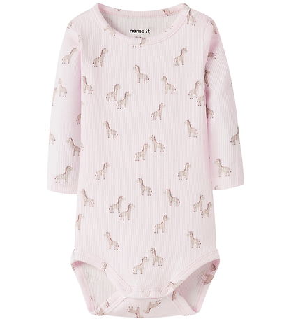 Name It Body l/æ - Rib - NbfHalena - Cradle Pink