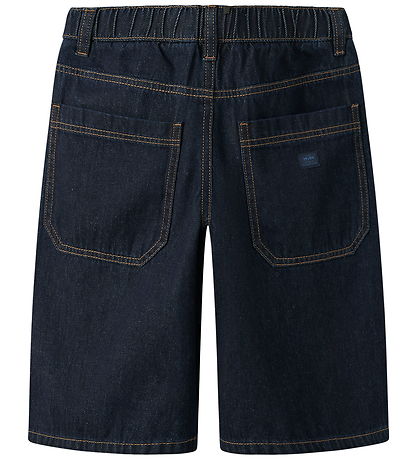 Name It Shorts - Bermuda - NkmBen X Skater - Dark Blue Denim/UNW