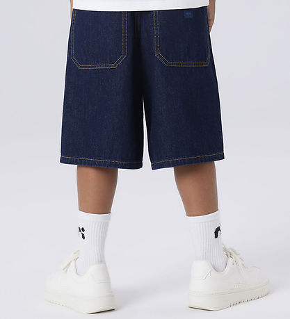 Name It Shorts - Bermuda - NkmBen X Skater - Dark Blue Denim/UNW