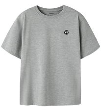 Name It T-shirt - NkmVimo - Noos - Grey Melange