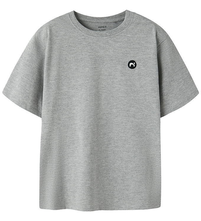 Name It Vimo - T-shirt - Grå - 122-128