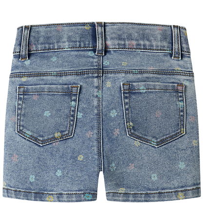 Name It Shorts - NmfSalli - Slim - Noos - Medium Blue Denim/FLOW