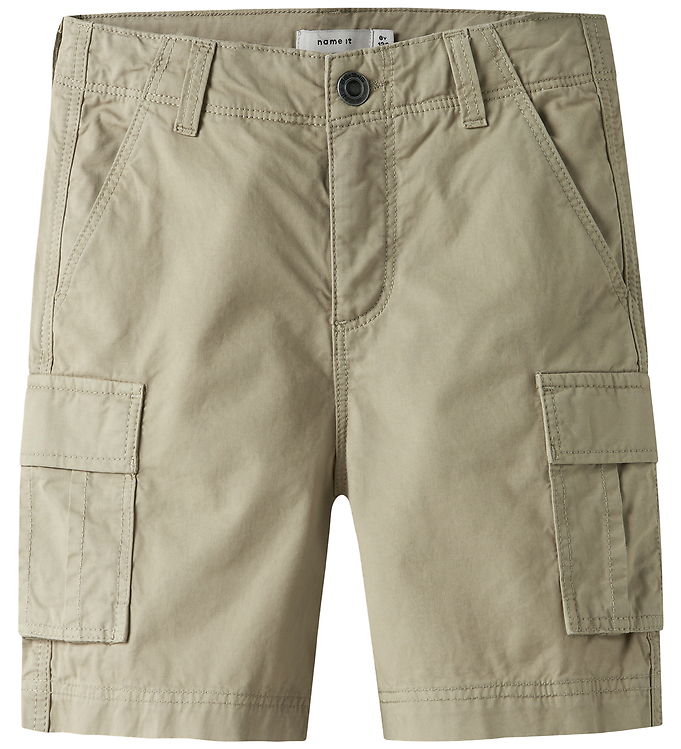 Name It NkmRyan - Cargo Shorts - Brun - 152