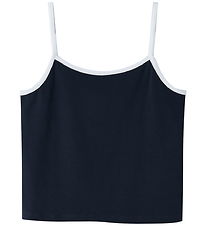 LMTD Top - NlfBenedicte - Dark Sapphire/W. Bright White