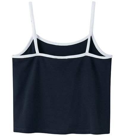 LMTD Top - NlfBenedicte - Dark Sapphire/W. Bright White