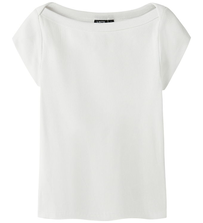 LMTD T-shirt - Rib - NlfKana - Bright White