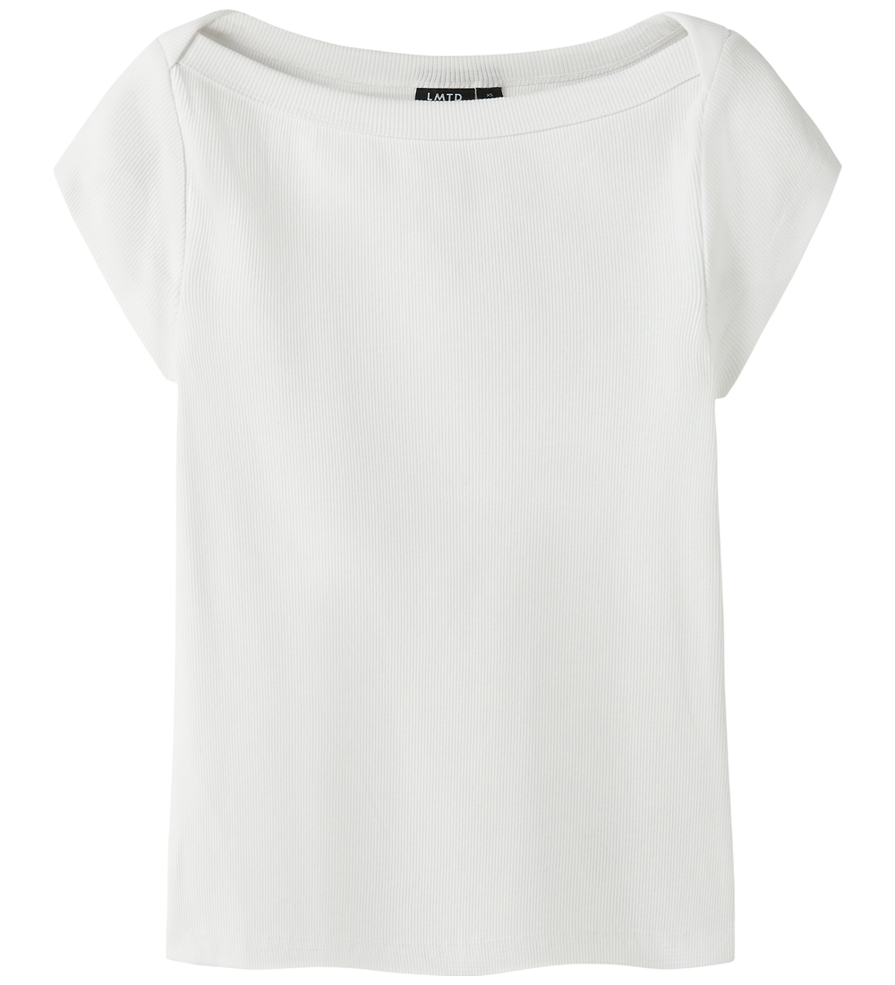 LMTD T-Shirt - Rib - NlfKana - Bright White - LMTD - 15-16 Jahre (170-176) - T-Shirts