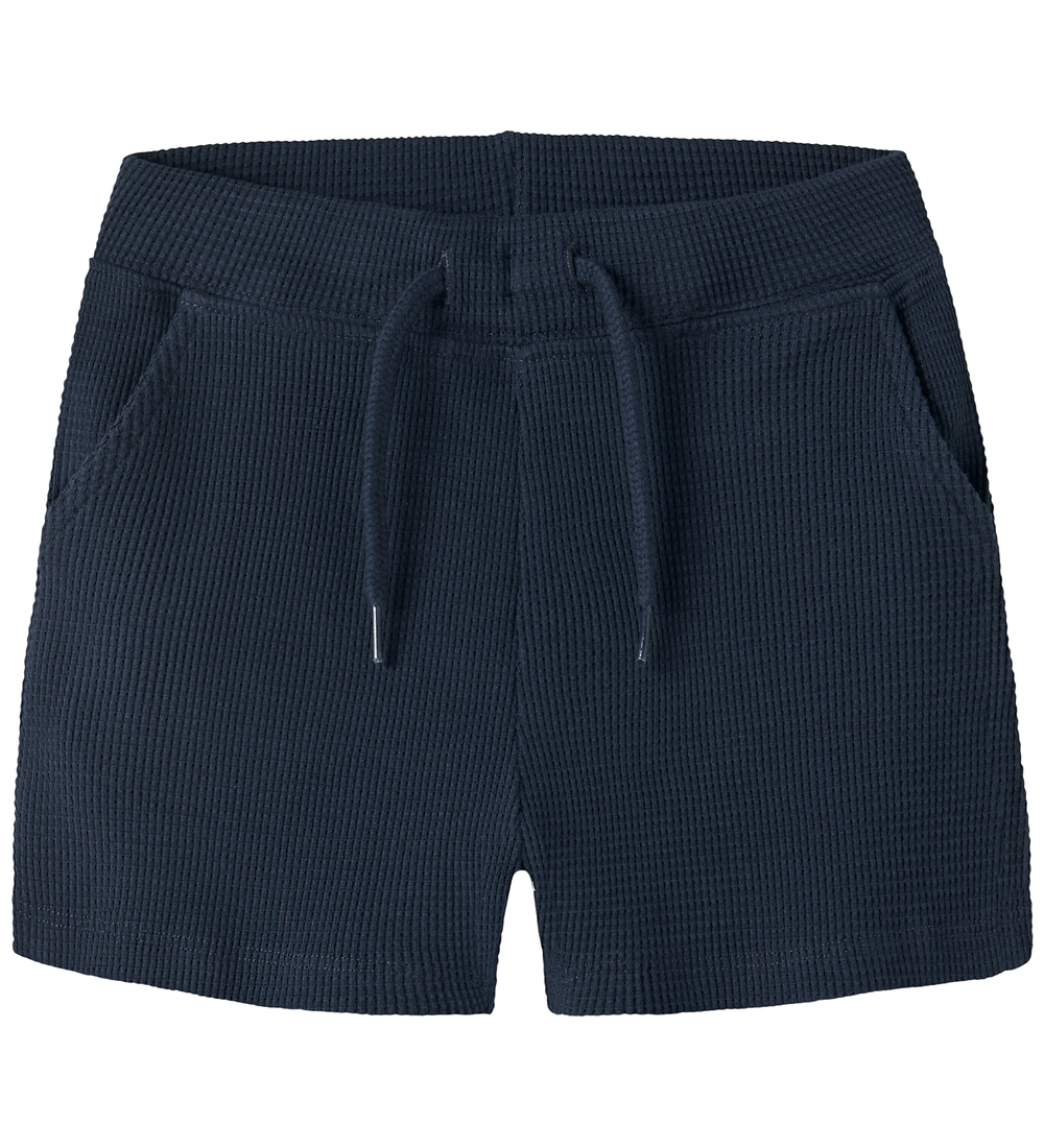 Name It Korte Broeken - Gehaakt - NmmHarrow - Navy Blazer - Name It - 4 jaar (104) - Korte Broeken