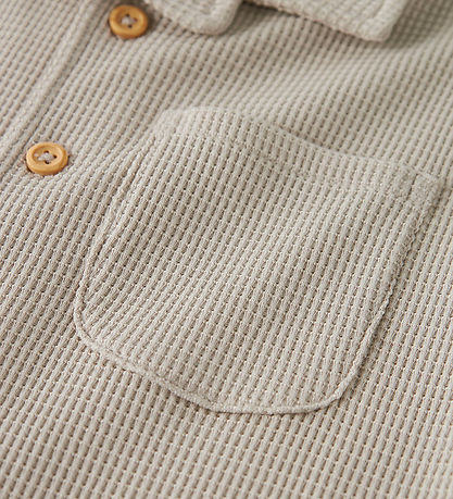 Name It Skjorte - NmmHarve - Chateau Gray