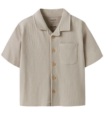 Name It Skjorte - NmmHarve - Chateau Gray