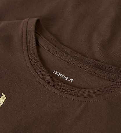 Name It T-shirt - NmmHamil - Chestnut
