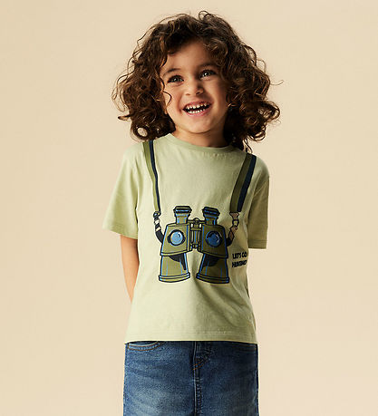 Name It T-shirt - NmmHenni - Swamp