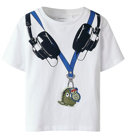 Name It T-shirt - NmmHenni - Bright White