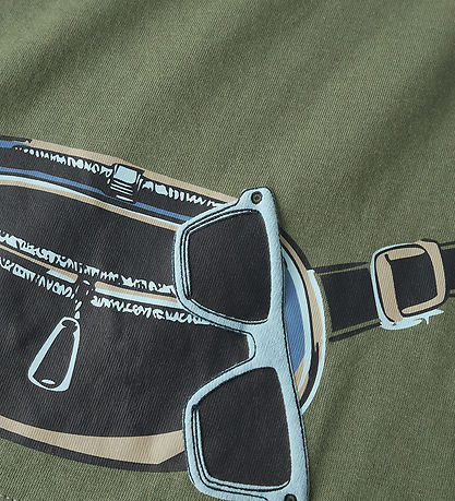 Name It T-shirt - NmmHenni - Olivine