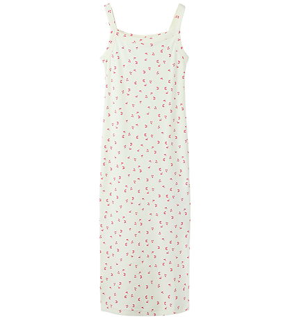 Name It Kjole - Rib - NkfHaisy - Gardenia