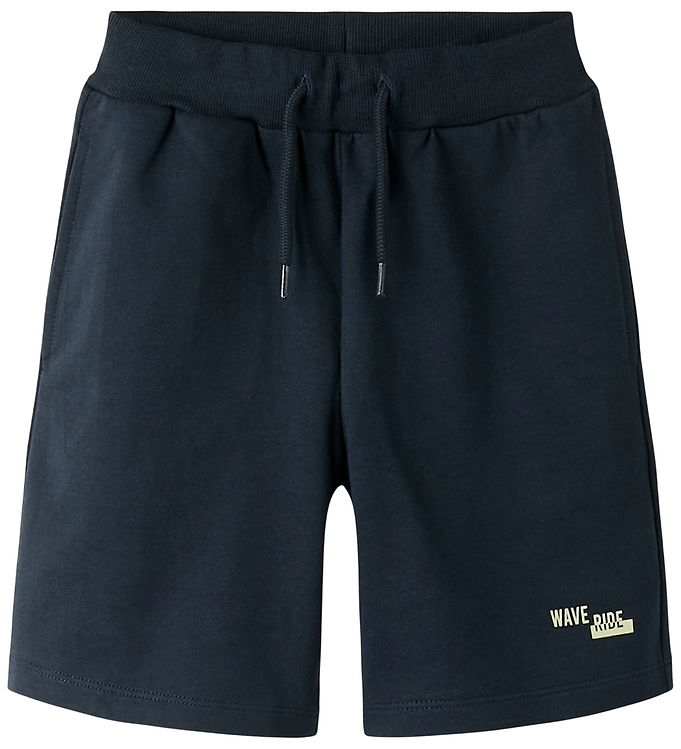 Name It Hansa Salute - Børne Sweatshorts - Sort - 116