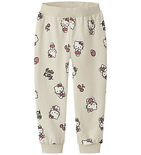 Name It Sweatpants - Hello Kitty - NmfAsa - Peyote Melange