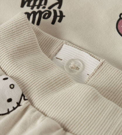 Name It Sweatpants - Hello kitty - NmfAsa - Peyote Melange