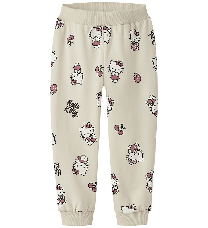 NAME IT Sweatpants Hello Kitty Asa Peyote Melange