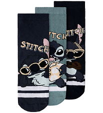 Name It Strømper - Stitch - 3-pak - NmmArlos - Navy Blazer/3P NA