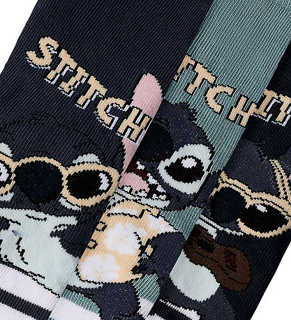 Name It Strømper - Stitch - 3-pak - NmmArlos - Navy Blazer/3P NA