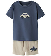 Name It Shortssæt - NbmVacion - Vintage Indigo/Peyote