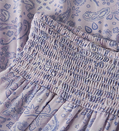 Name It Nederdel - NkfVinaya - Lavender Fog/Paisley Flowers