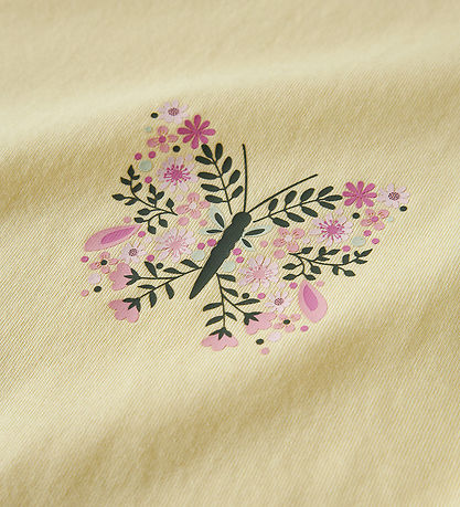 Name It T-shirt - NkfVarutti - Double Cream/Butterfly