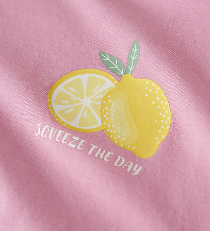Name It T-shirt - NkfVarutti - Pink Drink/Lemons