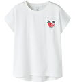 Name It T-shirt - NkfVarutti - Bright White/Strawberry
