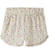 Name It Shorts - NkfVinaya - Almond Milk/Cute Flowers
