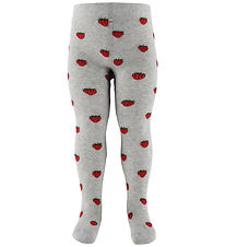 Fuzzies Sukkahousut - Light Grey M. Mansikka