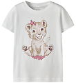 Name It T-paita - NmfHeata - Bright White