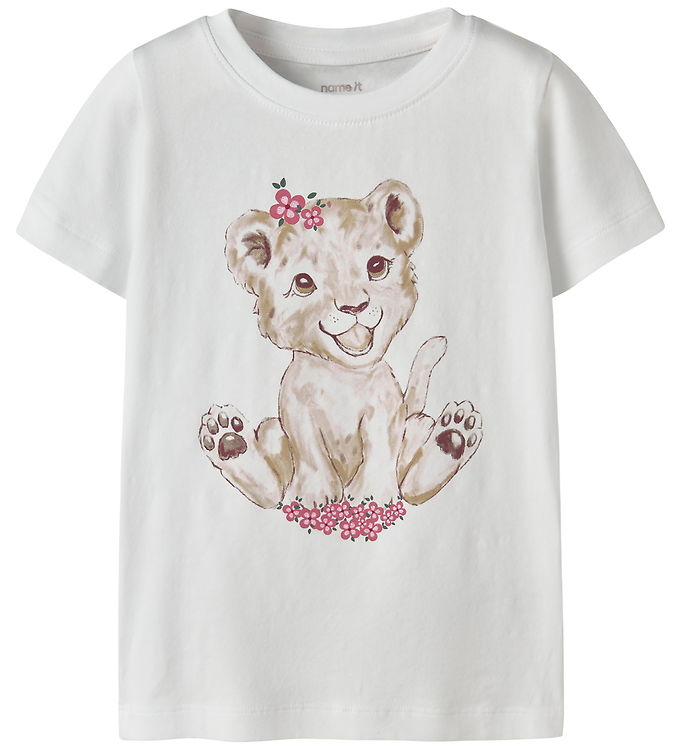 Name It T-shirt - NmfHeata - Bright White