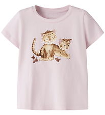 Name It T-shirt - NmfHeata - Cradle Pink